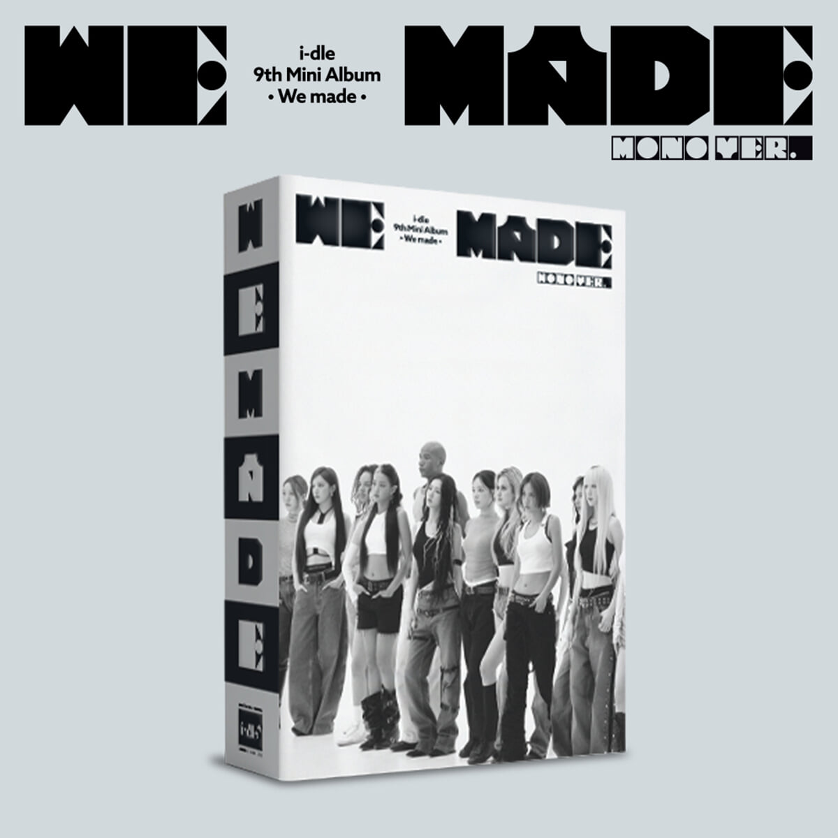 (Pre-Order + POB) i-dle - We made - 9th Mini Album (A Ver.)