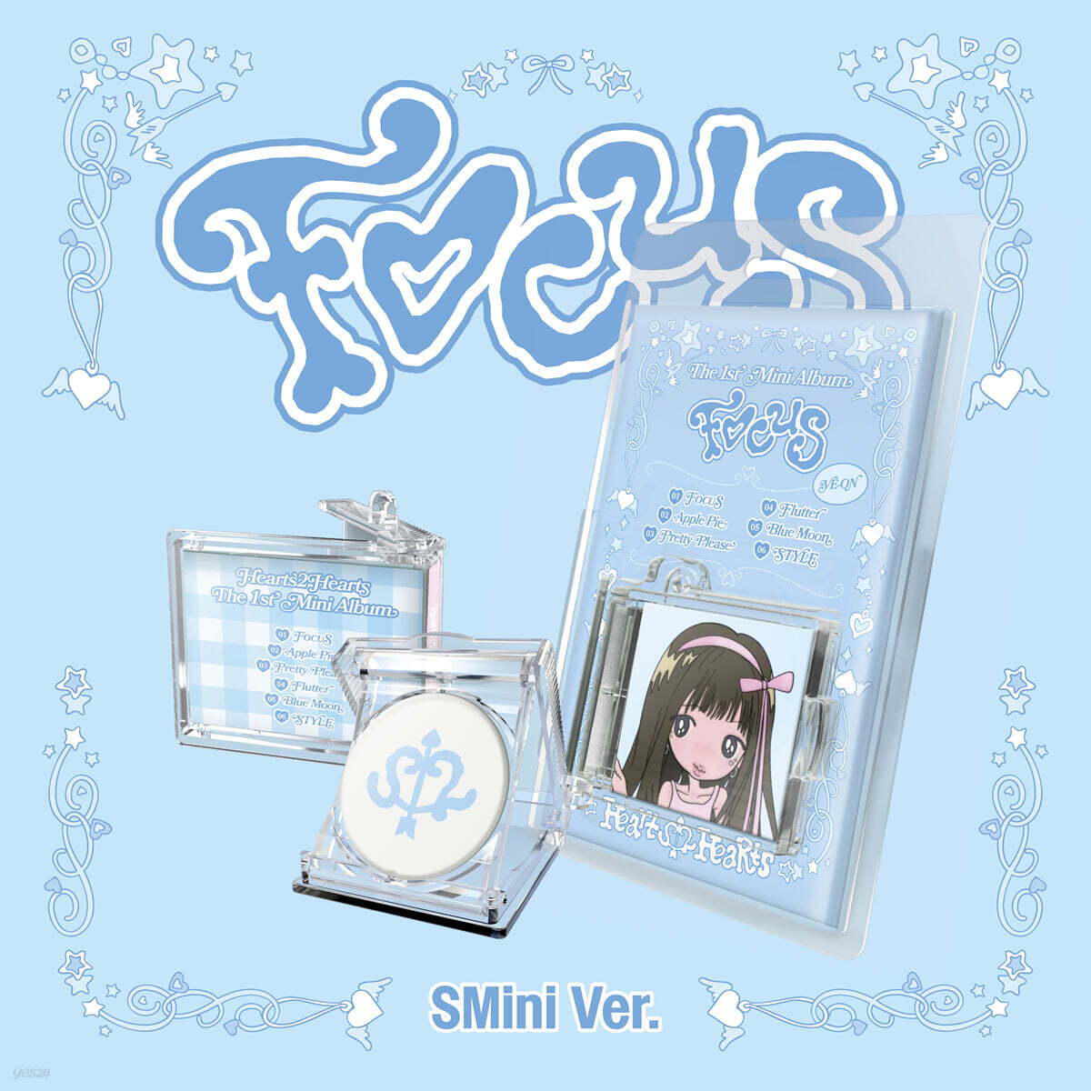 Hearts2Hearts - FOCUS - 1st Mini Album (SMini Ver.)