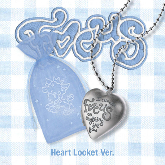 Hearts2Hearts - FOCUS - 1st Mini Album (Heart Locket Ver.)