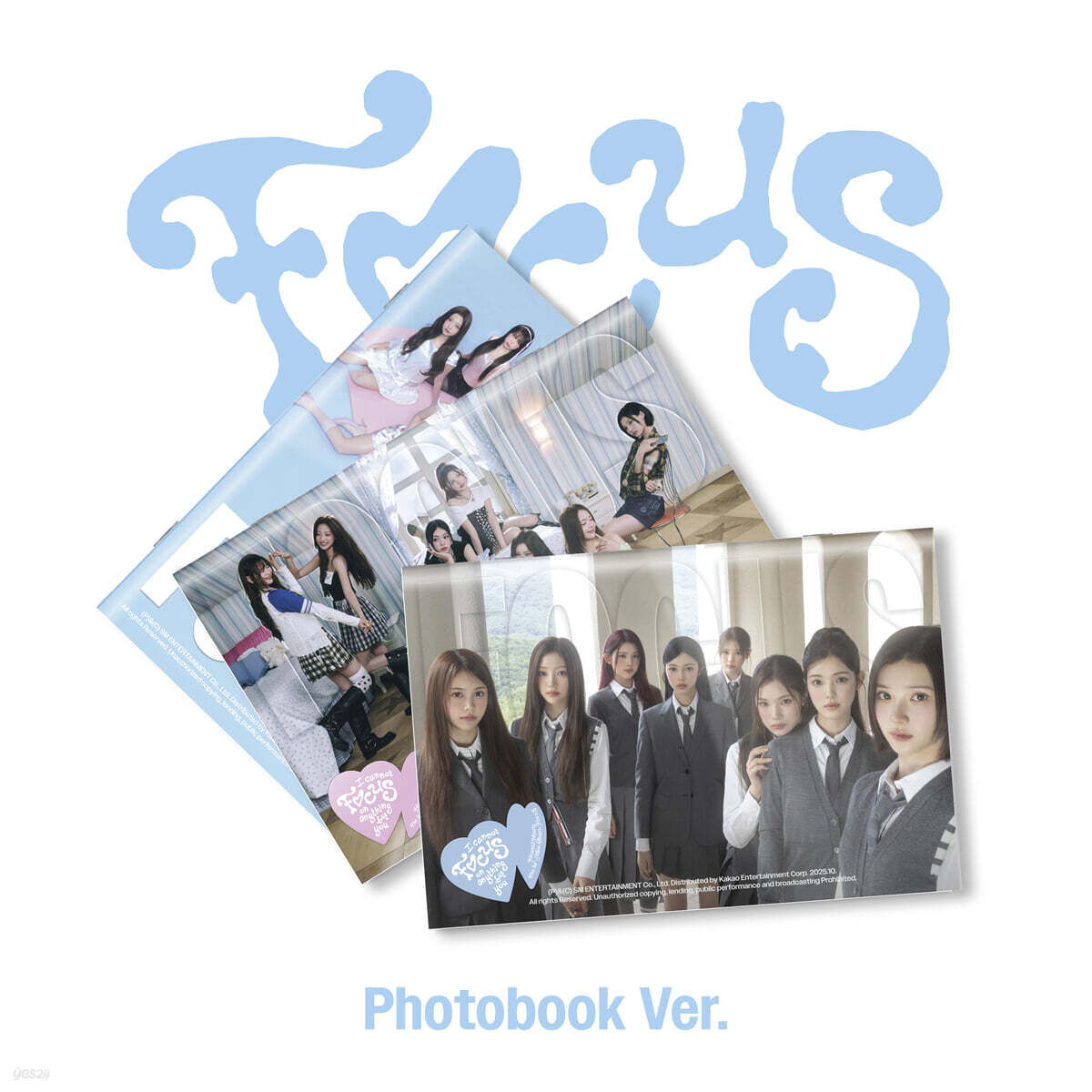 Hearts2Hearts - FOCUS - 1st Mini Album (Photobook Ver.)