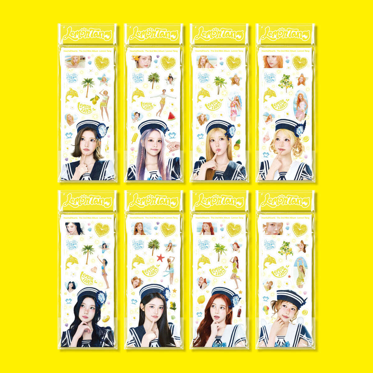 (Pre-Order) Hearts2Hearts - Lemon Tang - 2nd Mini Album (Sticker Ver.)