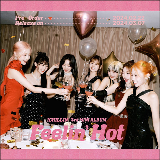 ICHILLIN' - Feelin' Hot - 3rd Mini Album (Standard Ver.)