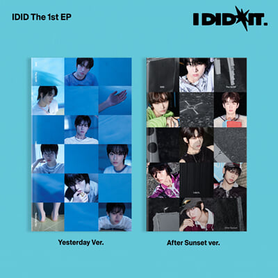 IDID - I DID IT - 1st EP Album (Yesterday Ver. / After Sunset Ver.)