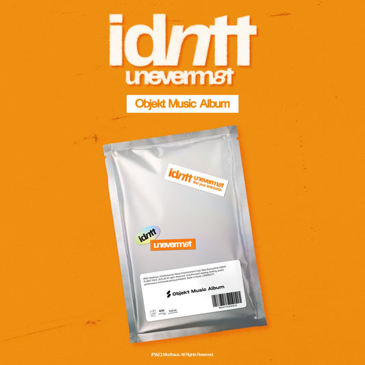 idntt - unevermet - 1st Mini Album (Object Music Album Ver.)