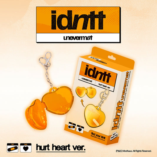 idntt - unevermet - 1st Mini Album (hurt heart Ver.)