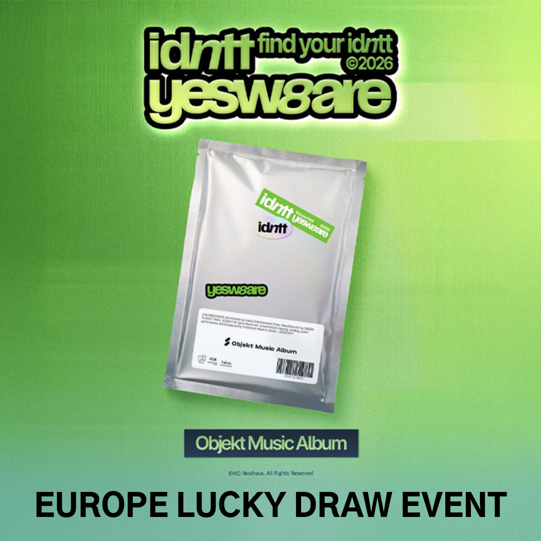 (EUROPE LUCKY DRAW EVENT) idntt (아이덴티티) -  yesweare (Objekt Music Album Ver.)