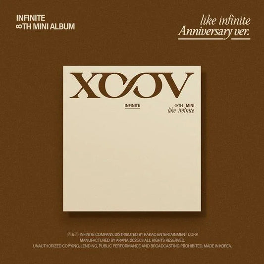 INFINITE - LIKE INFINITE - 8th Mini Album (Anniversary Ver.)