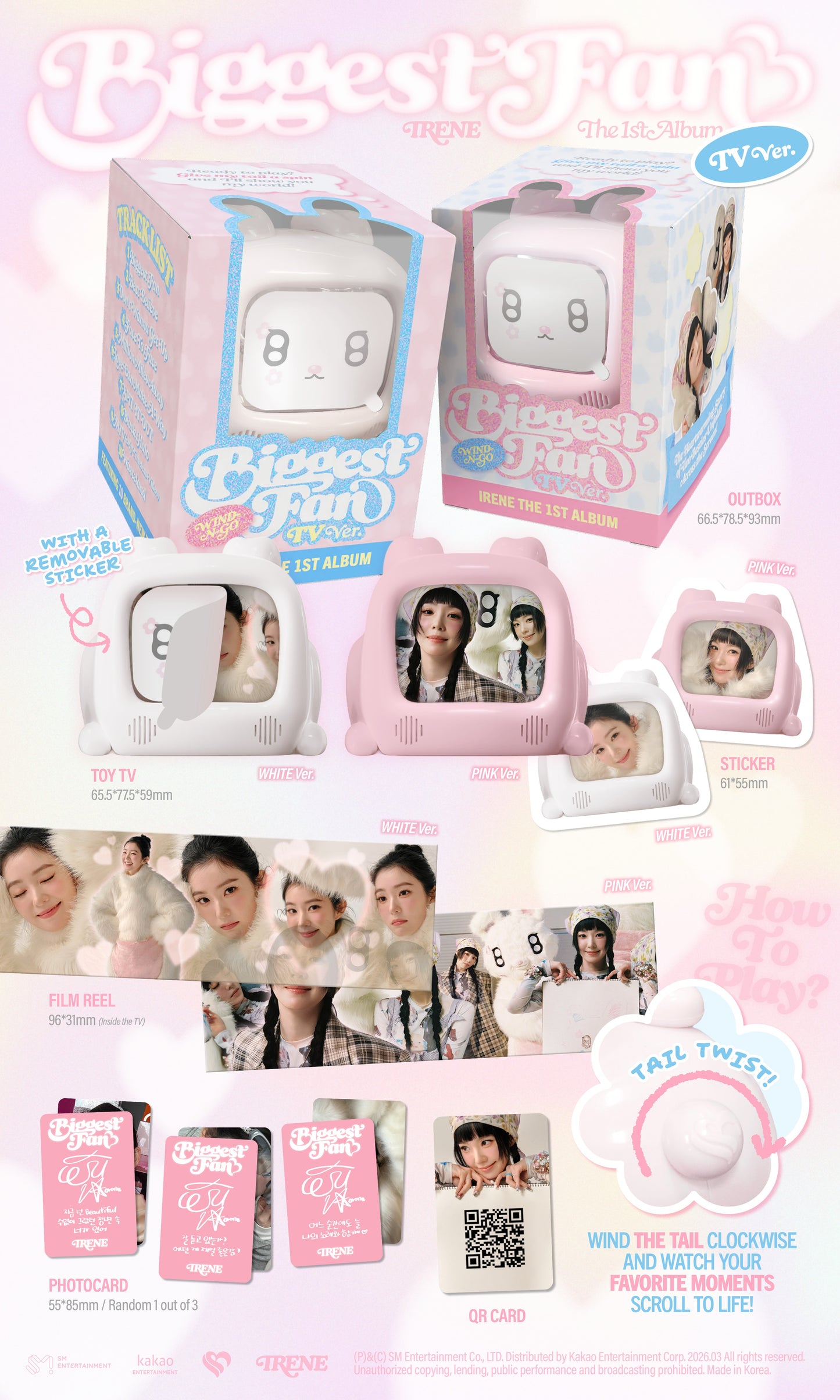 IRENE (Red Velvet) - Biggest Fan - 1st Album (TV Ver. / Smart Album)