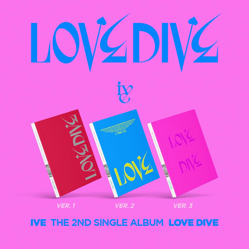 IVE - LOVE DIVE - 2nd Single Album (Standard Ver.)