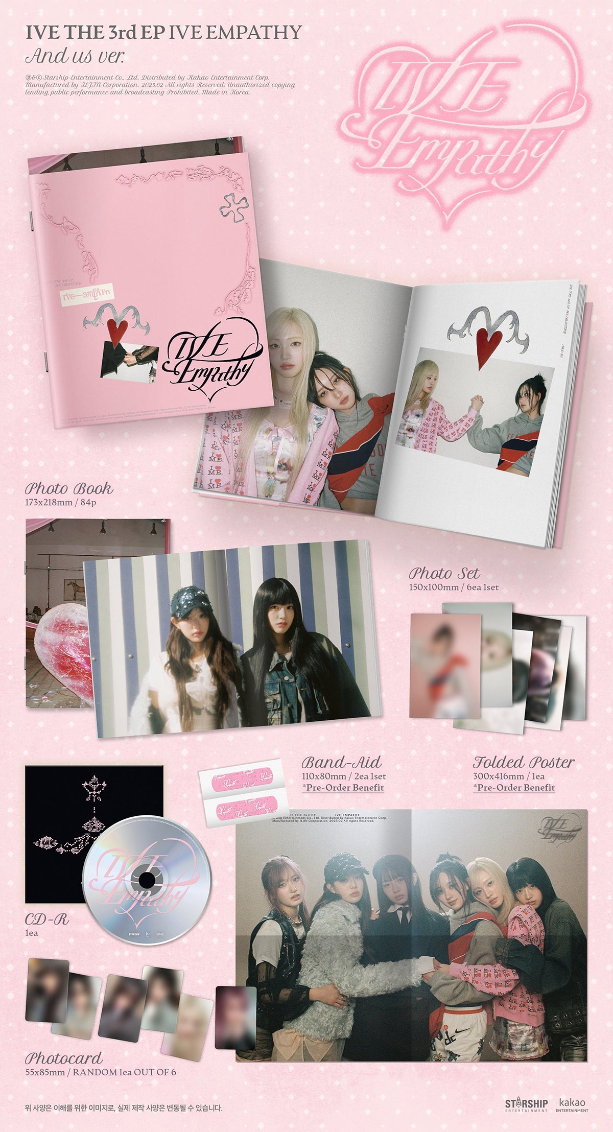 IVE - IVE EMPATHY - 3rd EP Album (Standard Ver.)