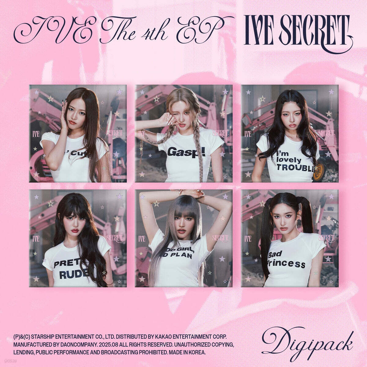 IVE - IVE SECRET - 4th Mini Album (Digipack / Limited Ver.)