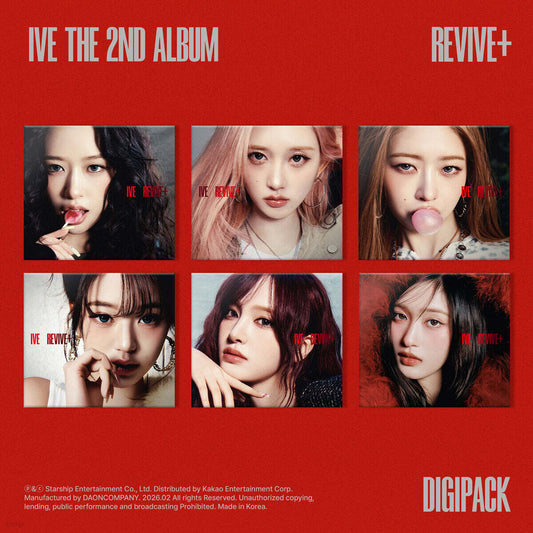 (Pre-Order) IVE - REVIVE+ - 2nd Album (Digipack / Limited Ver.)