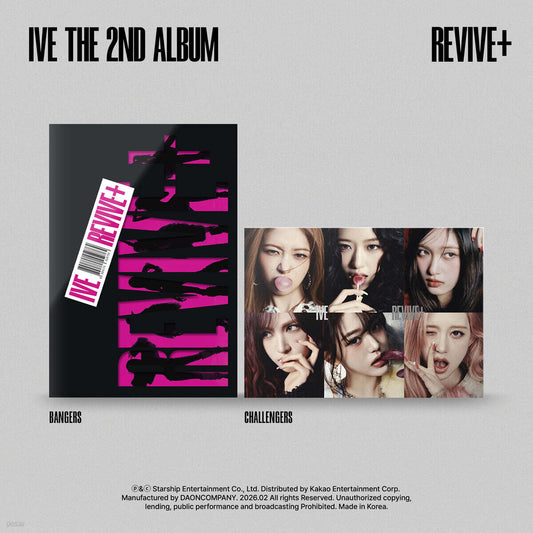 (Pre-Order) IVE - REVIVE+ - 2nd Album (Standard Ver.)