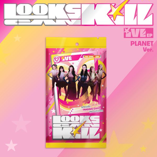 (Pre-Order) IVE - Looks Can Kill - EP Album (PLANET Ver. / Limited Edition)