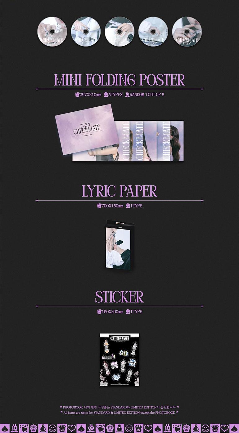 ITZY - CHECKMATE - Mini Album (STANDARD Ver.)