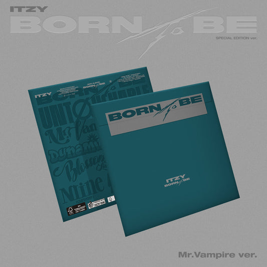 ITZY - BORN TO BE - Album (SPECIAL EDITION / Mr. Vampire Ver.)
