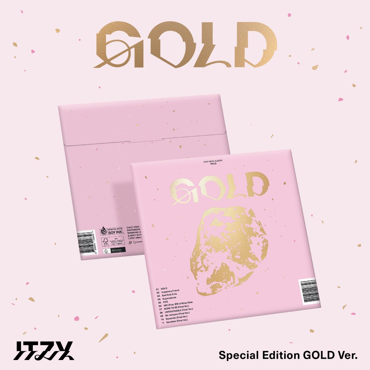 ITZY - GOLD - Album (SPECIAL EDITION)
