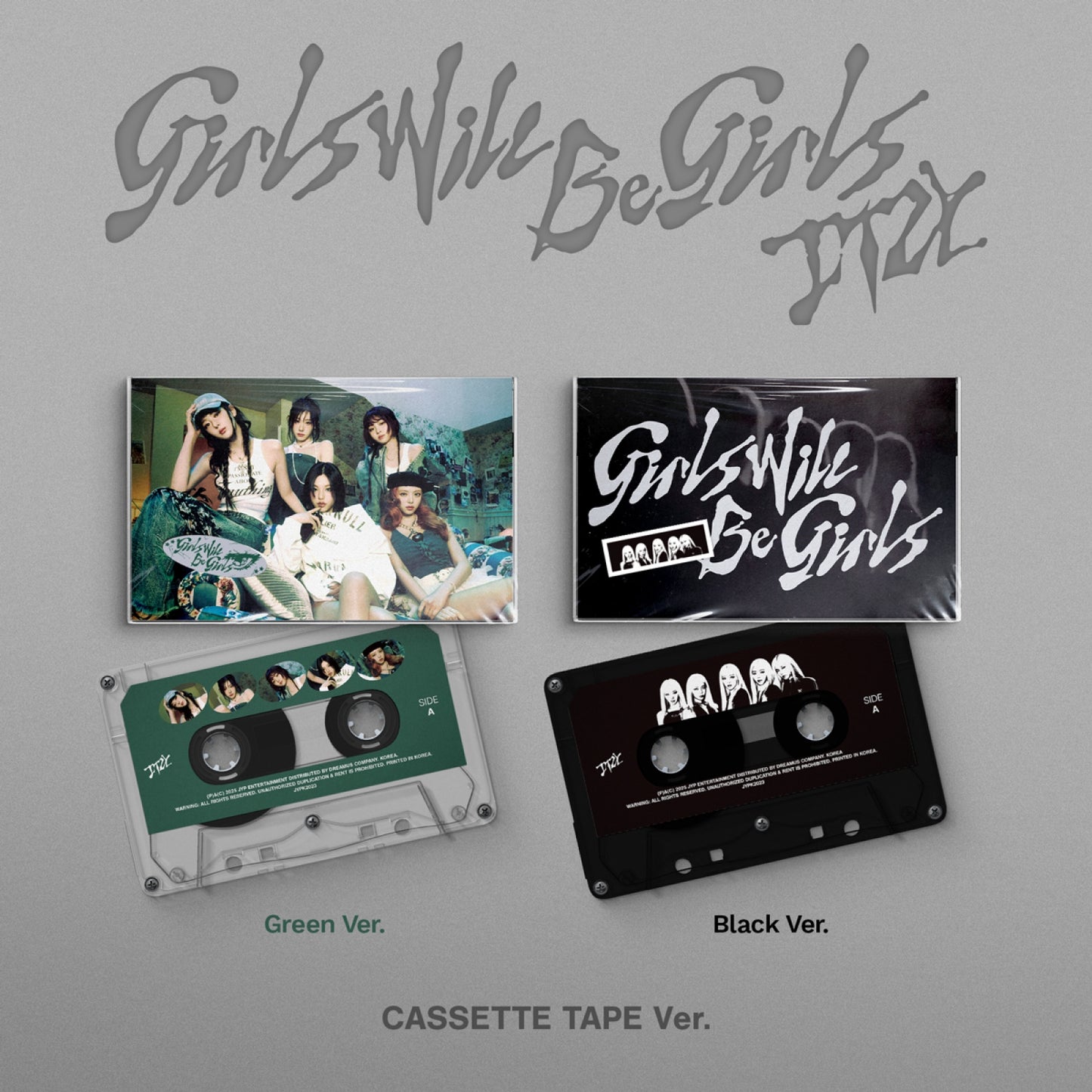 ITZY - Girls Will Be Girls - Album (Casette Tape Ver.)