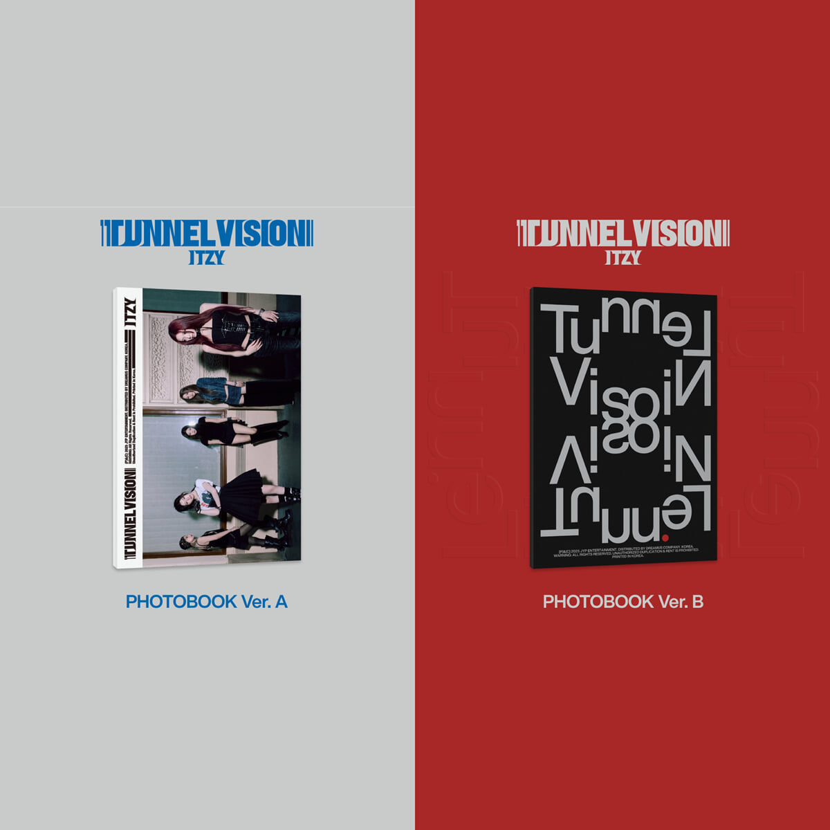 ITZY - TUNNEL VISION - Album (Photobook Ver.)