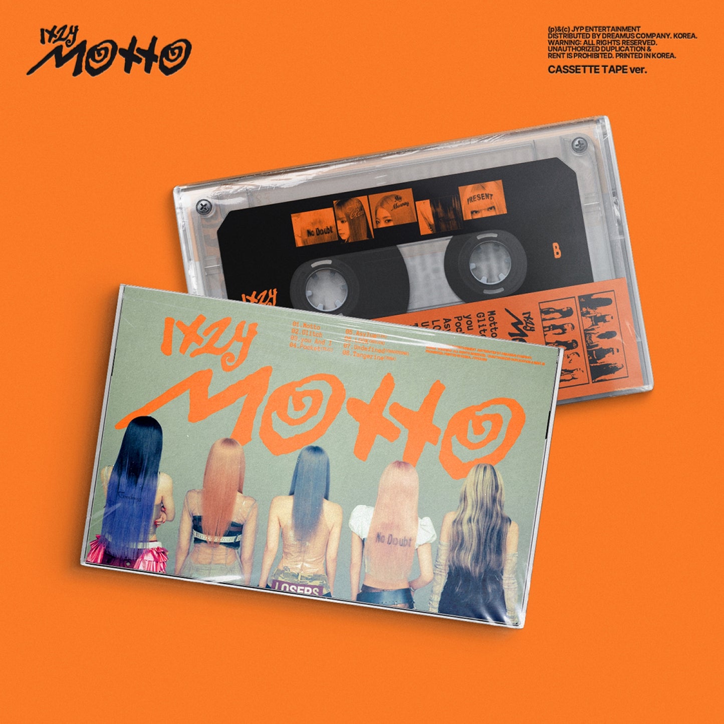 (Pre-Order) ITZY - Motto - Album (Casette Tape Ver.)