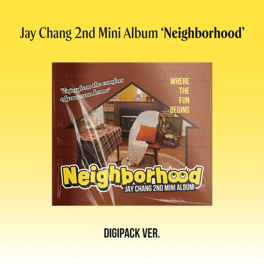 Jay Chang - Neighborhood - 2nd Mini Album (Digipack Ver.)