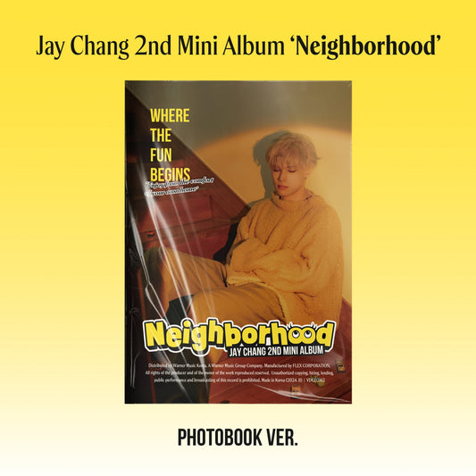 Jay Chang - Neighborhood - 2nd Mini Album (Standard Ver.)