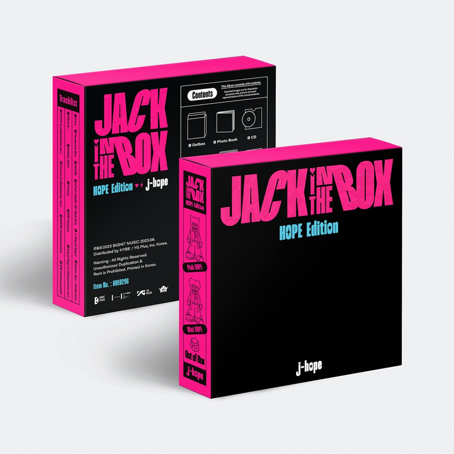 J-Hope (BTS) - Jack In The Box - 1st Single Album (Hope Edition)
