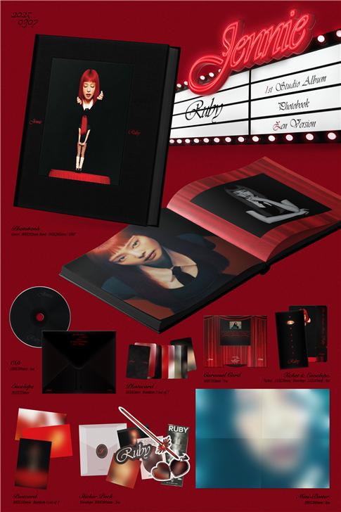JENNIE (BLACKPINK) - Ruby - 1st Studio Album (Zen Ver.)