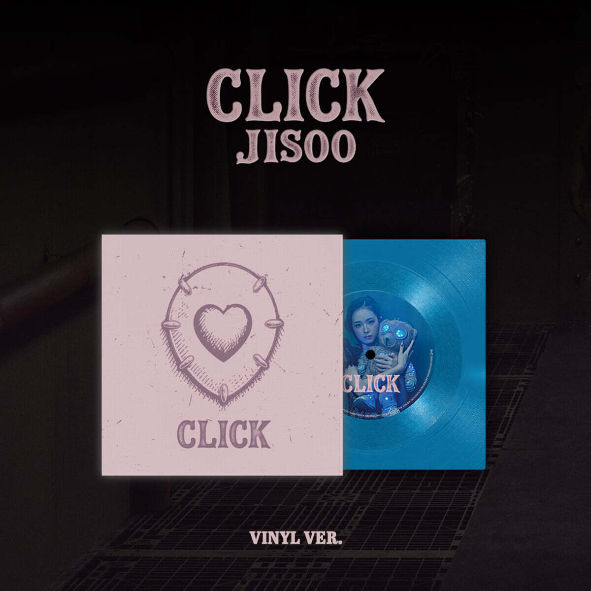 (Pre-Order) JISOO (BLACKPINK) - CLICK - Single Album (LP Ver.)
