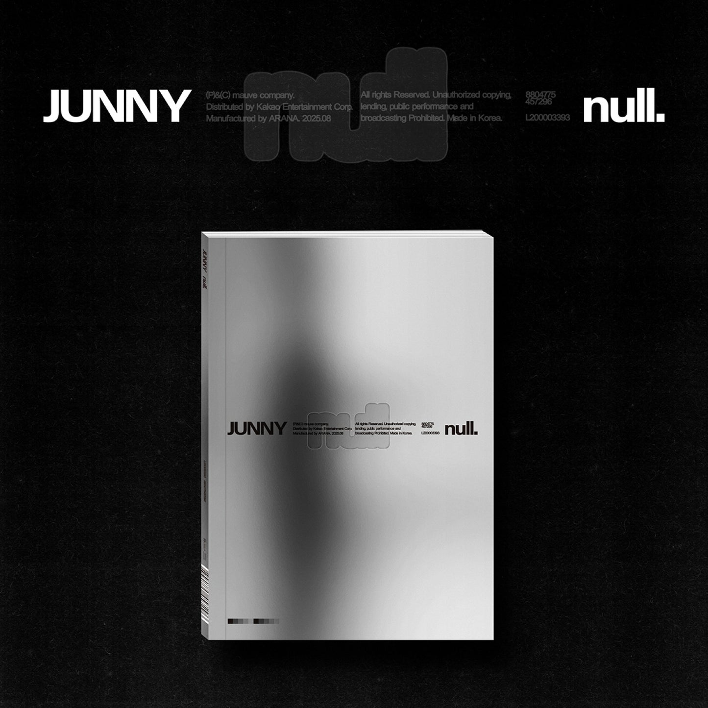 JUNNY - Null - 2nd Full Album