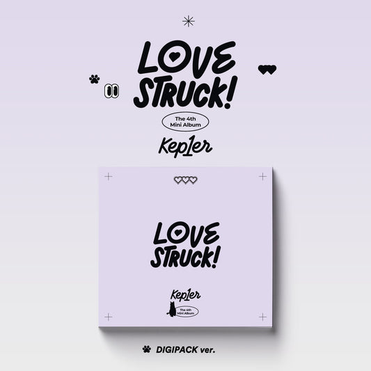 Kep1er - LOVESTRUCK! - 4th Mini Album (Digipack Ver.)