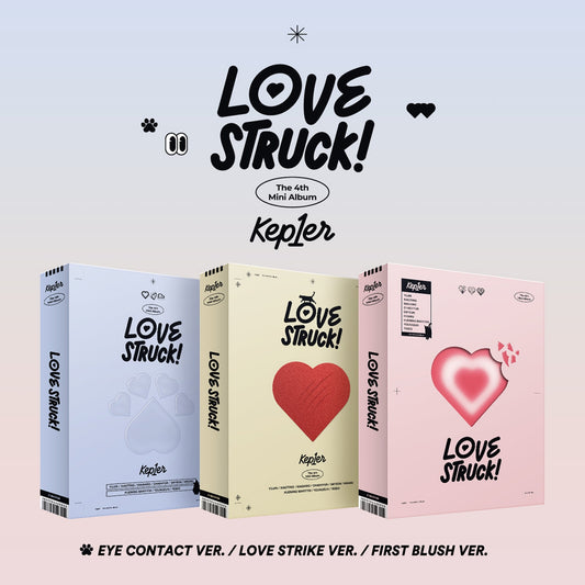 Kep1er - LOVESTRUCK! - 4th Mini Album (Standard Ver.)
