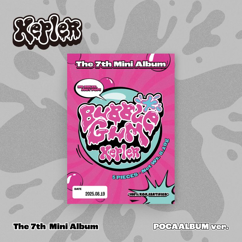 Kep1er - BUBBLE GUM - 7th Mini Album (POCAALBUM Ver.)