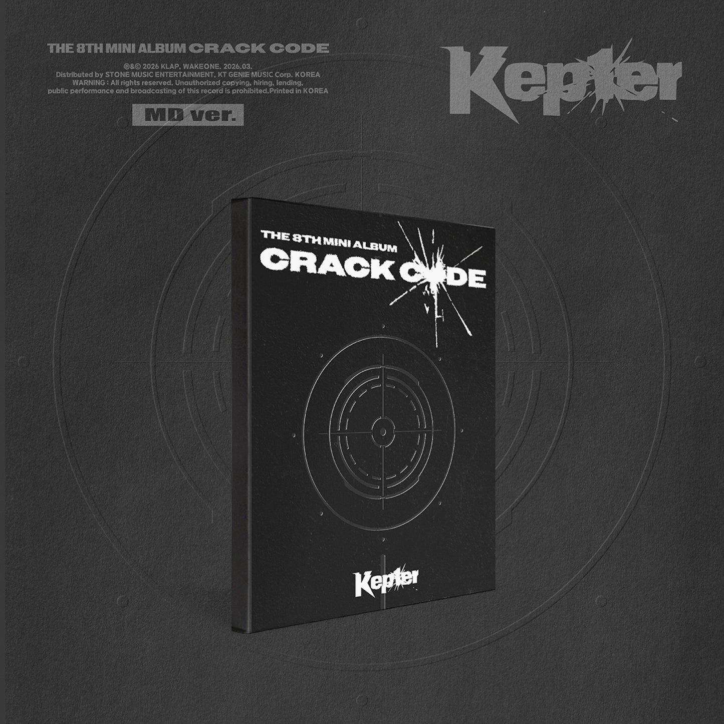 (Pre-Order) Kep1er - CRACK CODE - The 8th Mini Album (MD Ver.)
