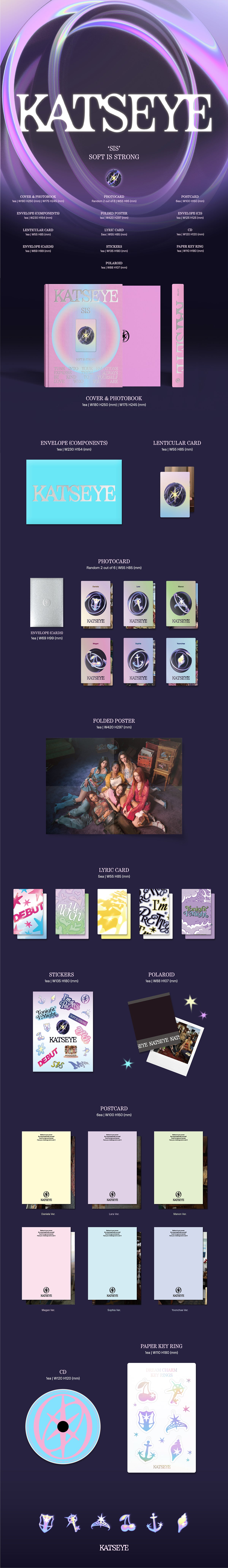 KATSEYE - SIS (Soft Is Strong) - EP Album (Standard Ver.)