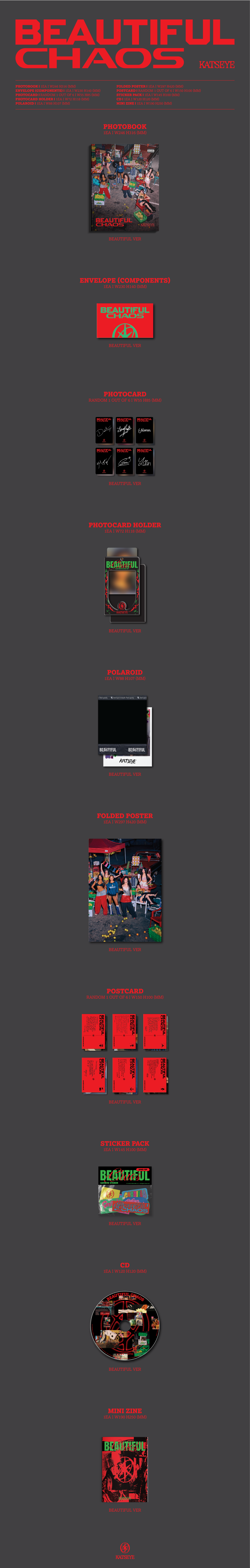 KATSEYE - Beautiful Chaos - Album