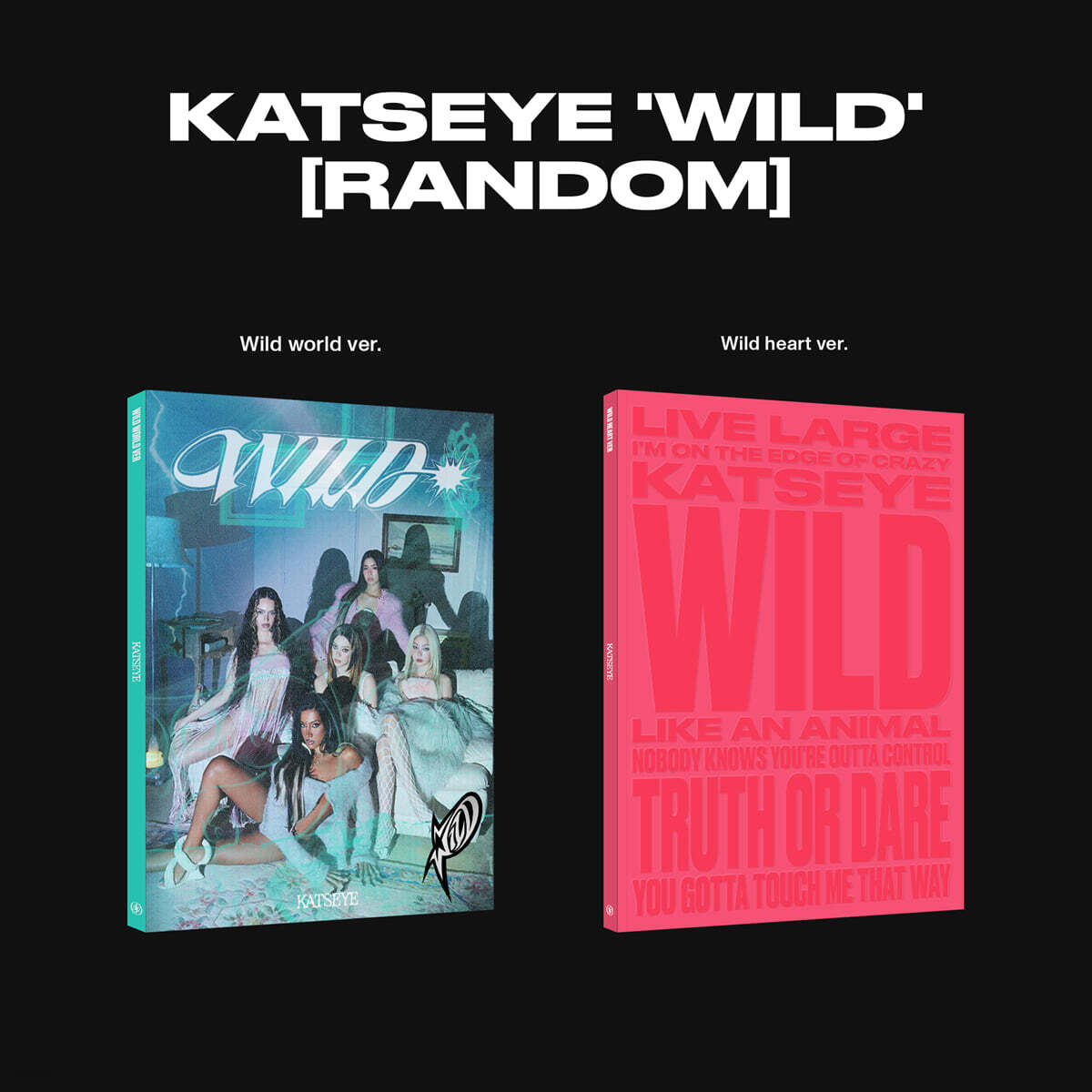 (Pre-Order) KATSEYE - WILD - Album (Standard Ver.)