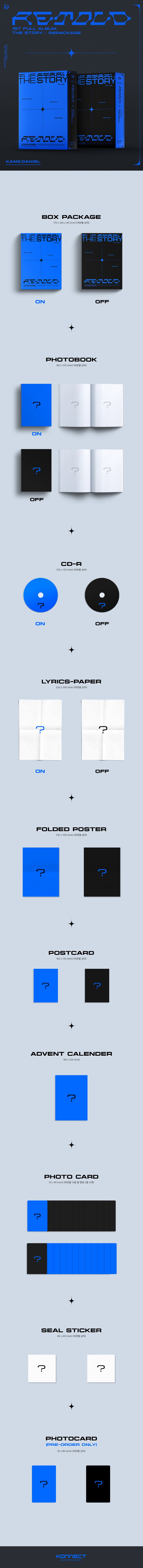 KANGDANIEL - Repackage : Retold - 1st Full Album