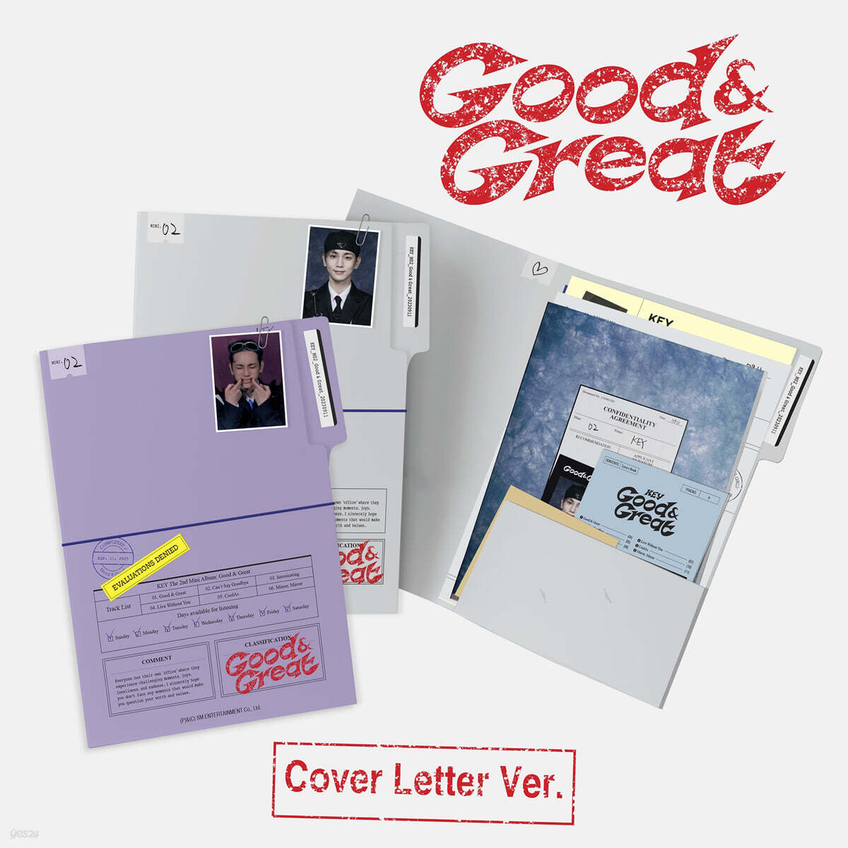 KEY (SHINee) - Good & Great - 2nd Mini Album (Cover Letter Ver.)