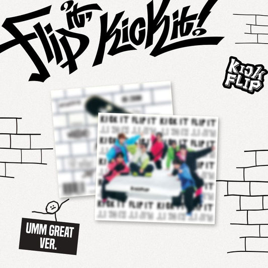 KickFlip - Flip it, Kick it! - 1st Mini Album (Digipack / Umm Great Ver.)