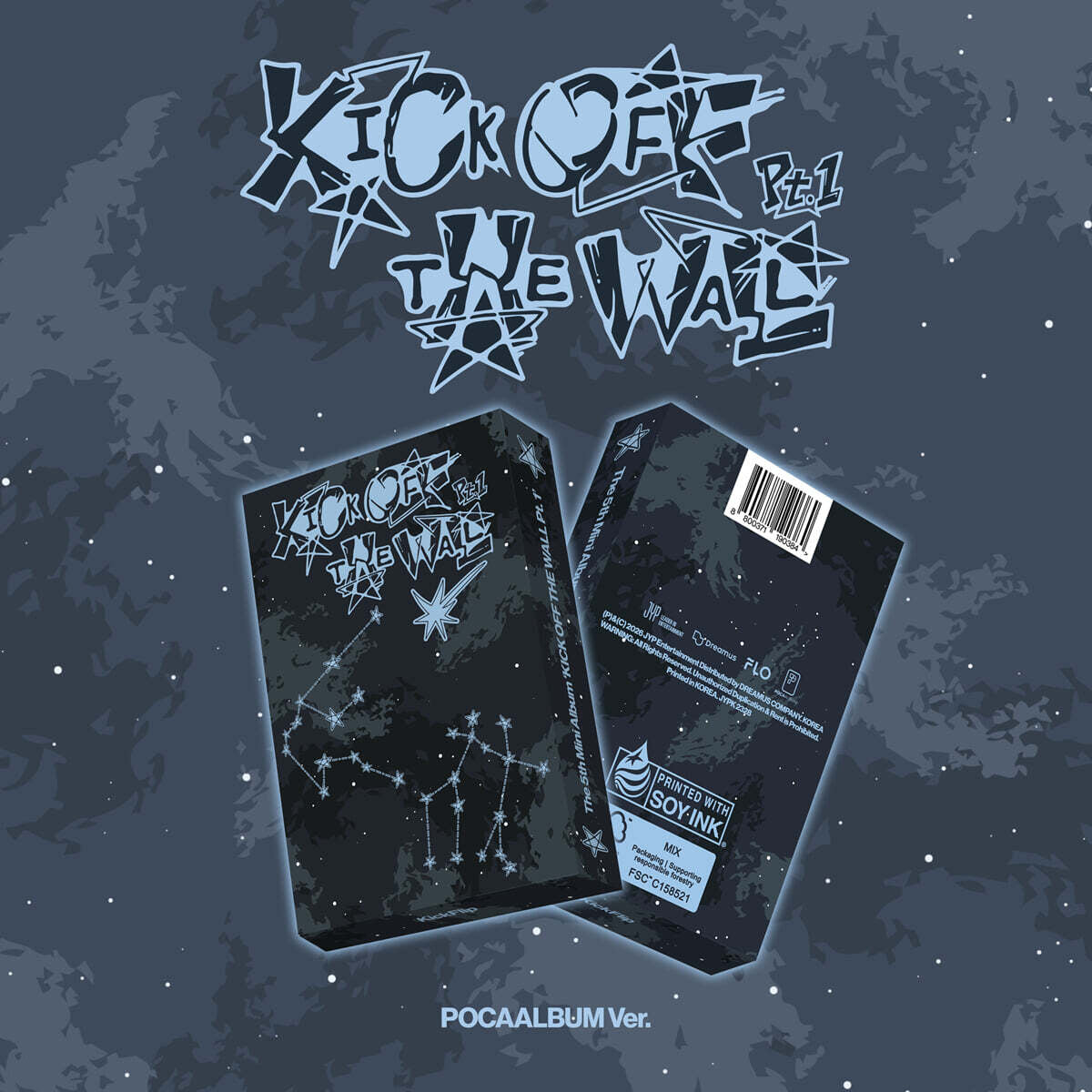 (Pre-Order) KickFlip - KICK OFF THE WALL Pt.1 - 5th Mini Album (POCAALBUM Ver.)