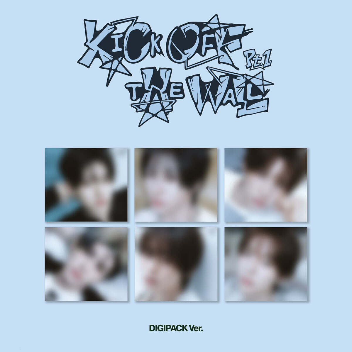 (Pre-Order) KickFlip - KICK OFF THE WALL Pt.1 - 5th Mini Album (Digipack Ver.)