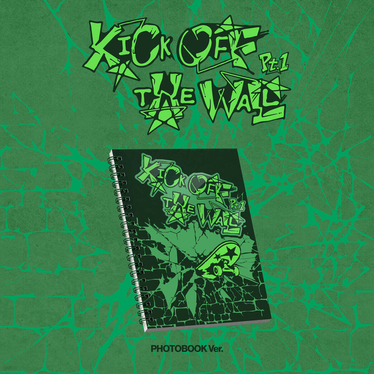 (Pre-Order) KickFlip - KICK OFF THE WALL Pt.1 - 5th Mini Album (Photobook Ver.)