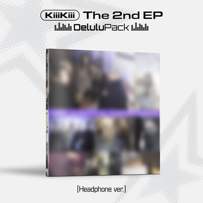 (Pre-Order) KiiiKiii - Delulu Pack - 2nd EP Album (Headphone Ver.)