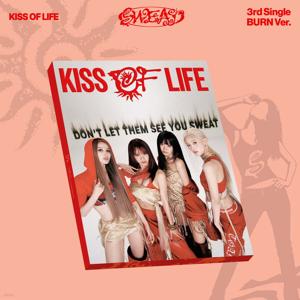 (Pre-Order) KISS OF LIFE - SWEAT - 3rd Single Album (Standard Ver.)