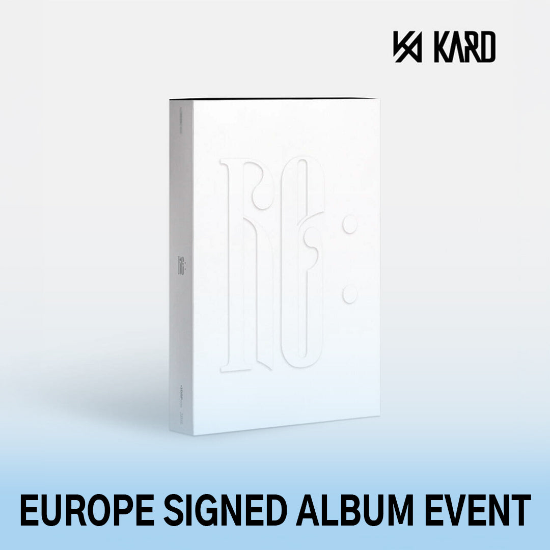 (Pre-Order + EUROPE SIGNED ALBUM EVENT) KARD - RE: - 5th Mini Album