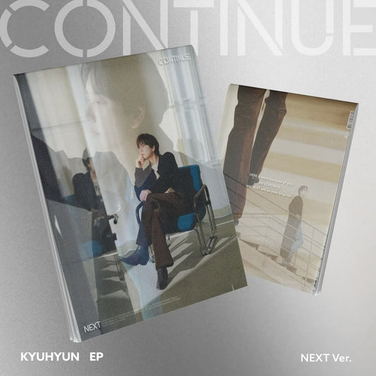 (Pre-Order) Kyuhyun (Super Junior) - CONTINUE - EP Album (NEXT Ver.)
