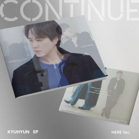 (Pre-Order) Kyuhyun (Super Junior) - CONTINUE - EP Album (HERE Ver.)