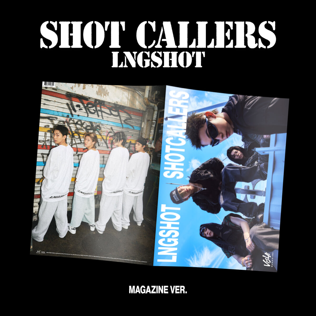 LNGSHOT - SHOT CALLERS - EP Album (Magazine Ver.)