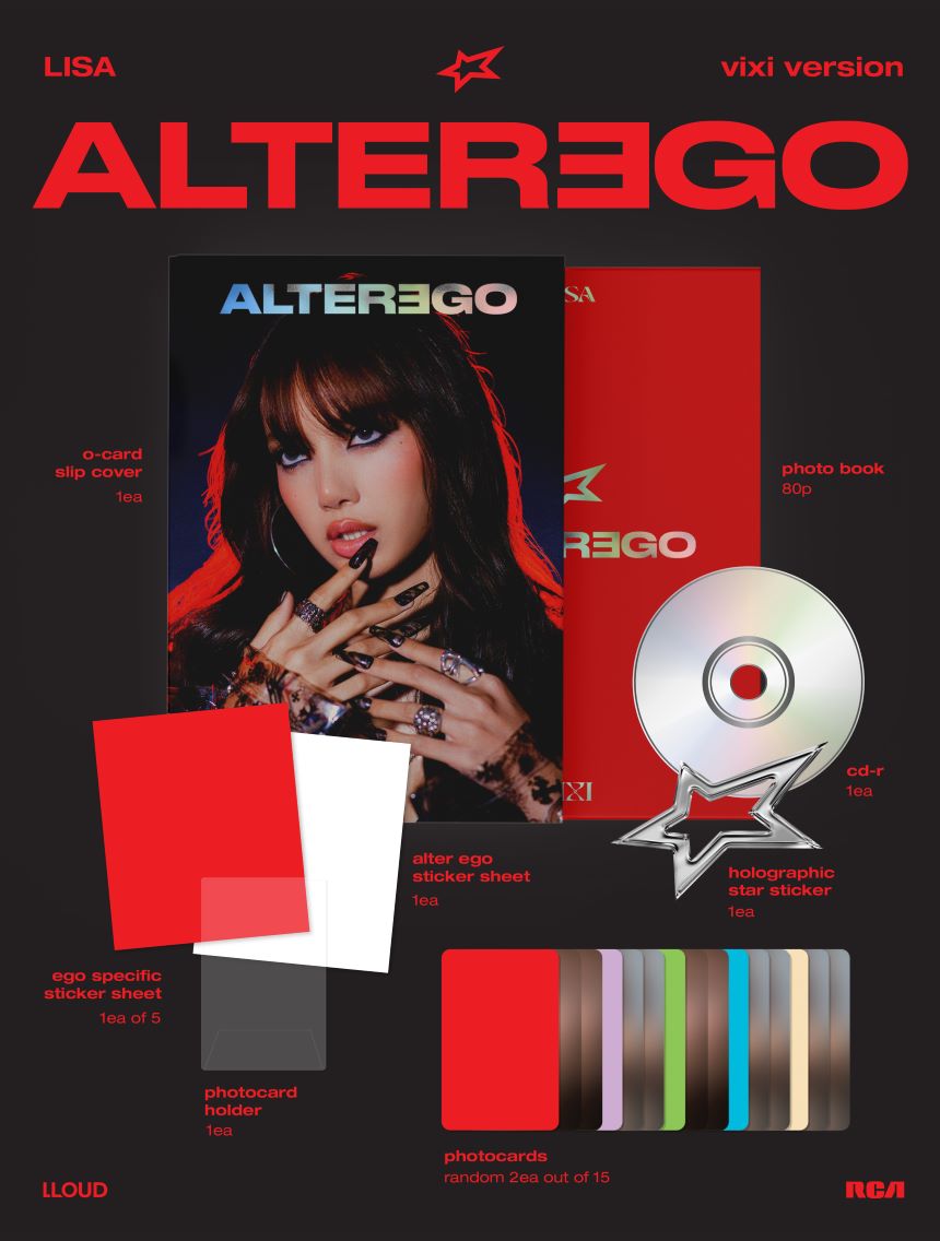 LISA (BLACKPINK) - Alter Ego - Album (Vixi Ver.)